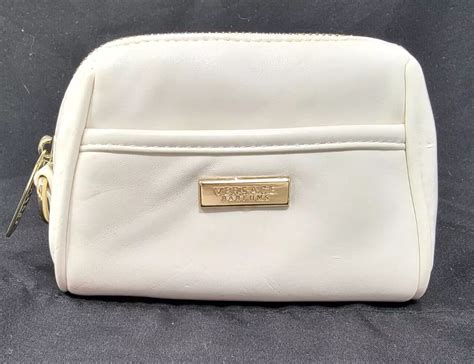 versace parfums bag white